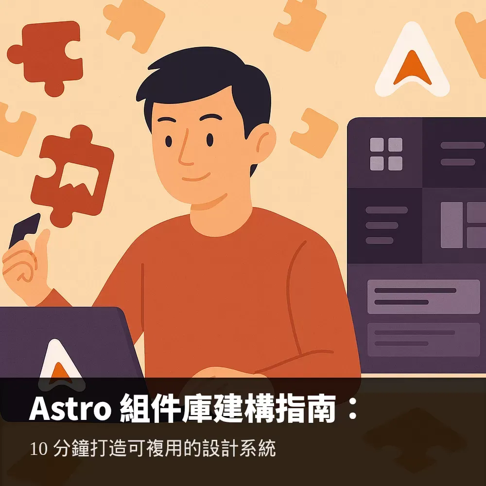 Astro組件庫建構指南