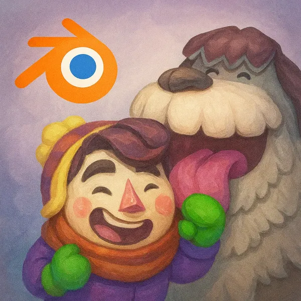 Steam 免費 Blender 與 DOGWALK 遊戲