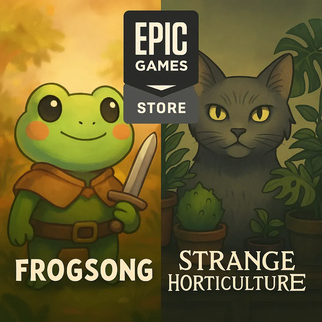Epic Games Store免費遊戲 - Kamaeru青蛙庇護所與Strange Horticulture奇異園藝學