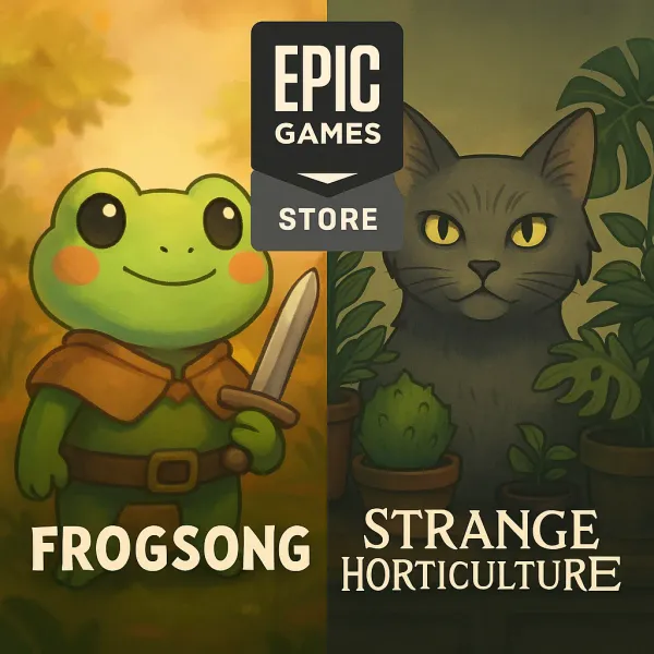 Epic Games Store免費遊戲 - Kamaeru青蛙庇護所與Strange Horticulture奇異園藝學