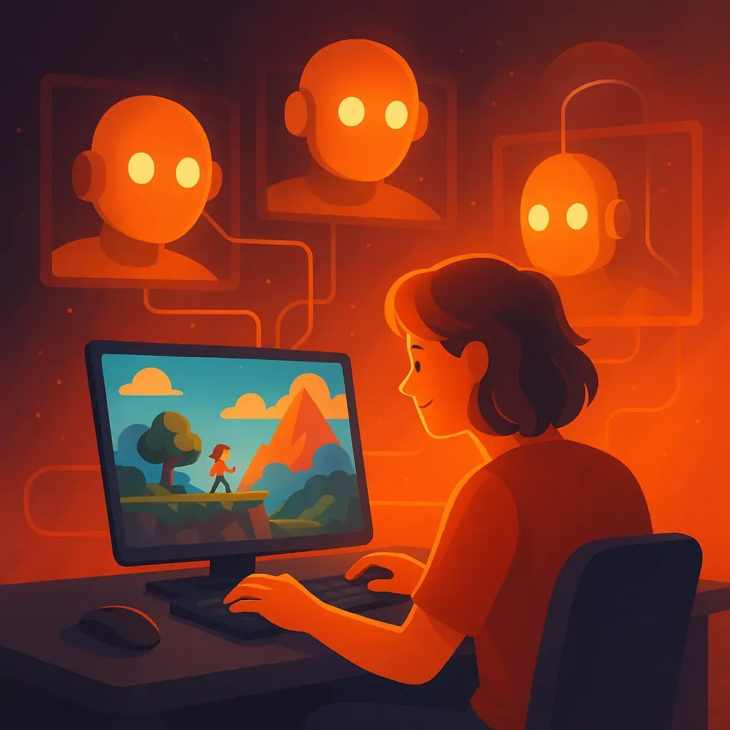 AI遊戲開發趨勢2025 - 生成式人工智能革命遊戲產業