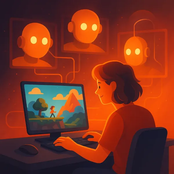 AI遊戲開發趨勢2025 - 生成式人工智能革命遊戲產業