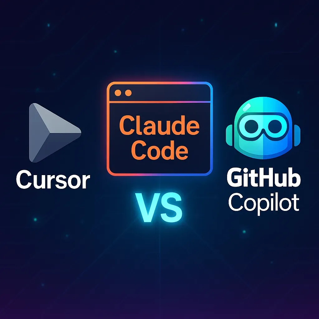 AI開發工具比較分析 - Cursor、Claude Code、GitHub Copilot