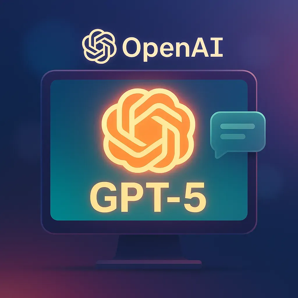 OpenAI GPT-5 統一AI模型發布示意圖