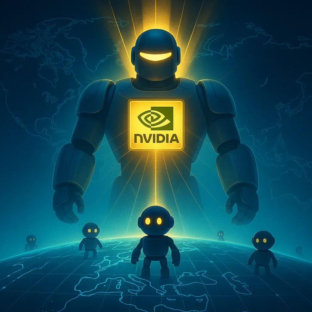 NVIDIA AI 晶片和 Gartner 技術趨勢圖表展示