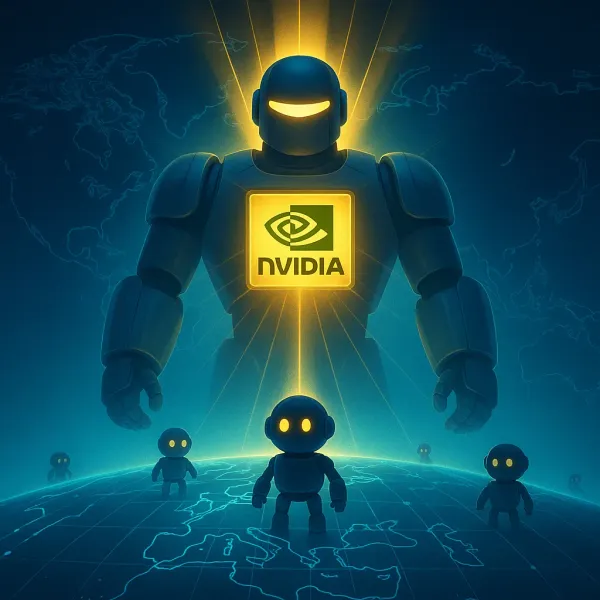 NVIDIA AI 晶片和 Gartner 技術趨勢圖表展示