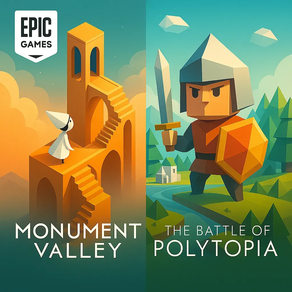 Epic Games Store free games September 2025 Monument Valley and Battle of Polytopia collection