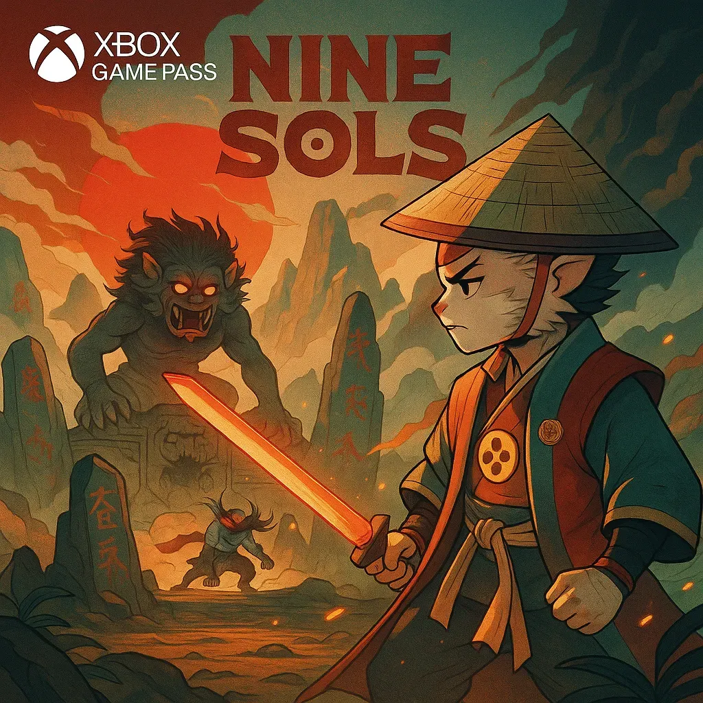 九日(Nine Sols) 山海經題材 2D 動作遊戲畫面