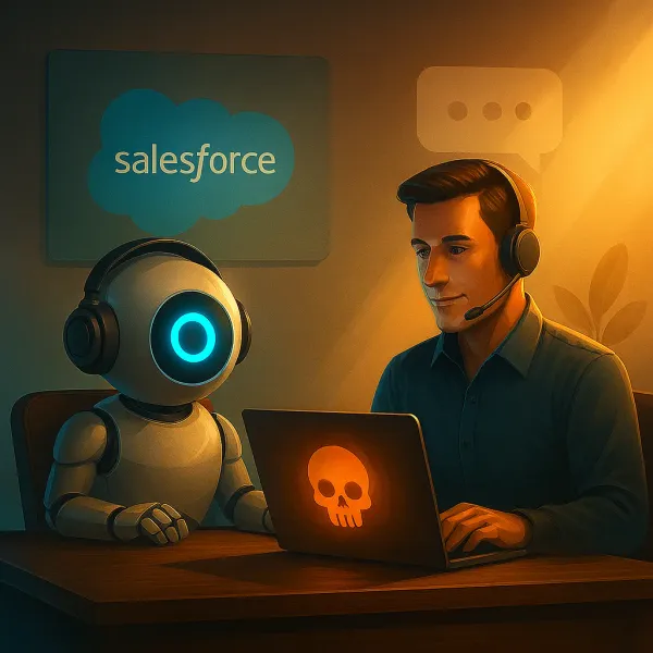 Salesforce AI 客服代理系統大規模部署成功案例