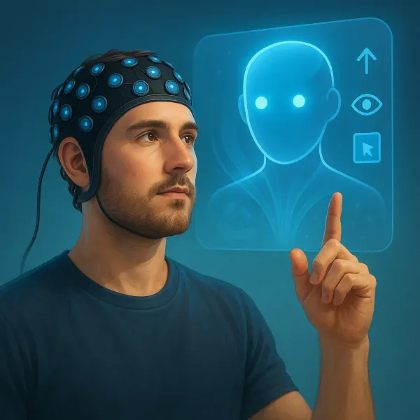 UCLA 腦機介面技術結合 AI 視覺助手的突破性研究