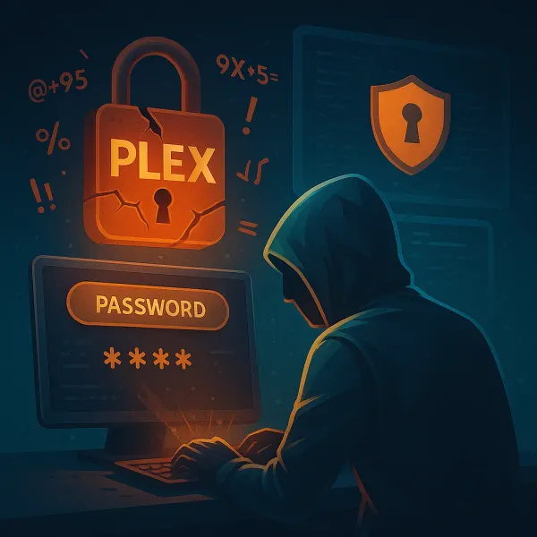 Plex資料外洩安全警示，顯示帳戶安全防護和密碼更新提醒