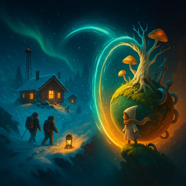 Epic Games Store 免費遊戲展示圖，顯示 Project Winter 和 Samorost 2 遊戲封面