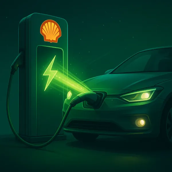 Shell電動車快充技術突破展示圖