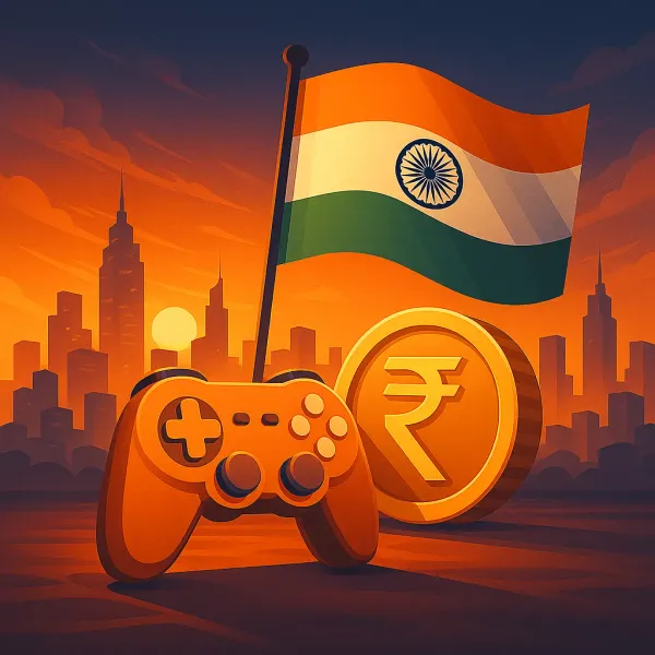 India gaming industry regulatory framework implementation illustration