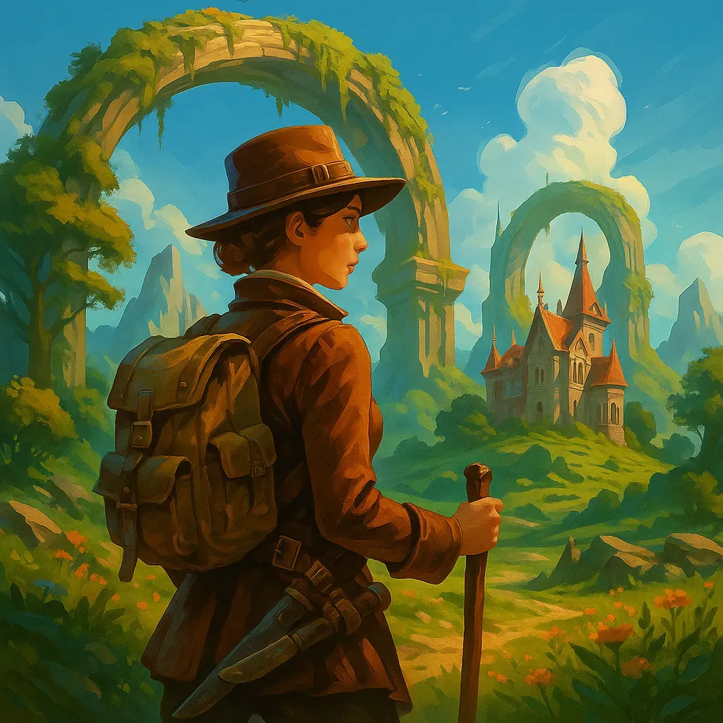 Epic Games free Nightingale survival game showcasing Victorian fantasy world scenery