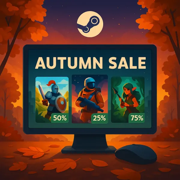 Steam Autumn Sale 2025 early launch showcasing thousands of game discount offers