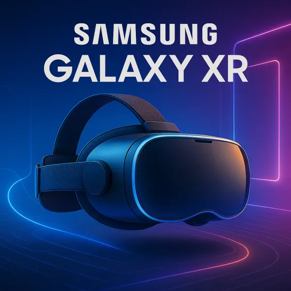Samsung Galaxy XR headset product appearance and core specifications showcase