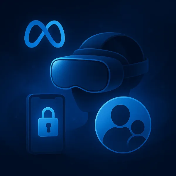 Meta AI chatbot parental control features illustration showing teen online safety protection mechanisms