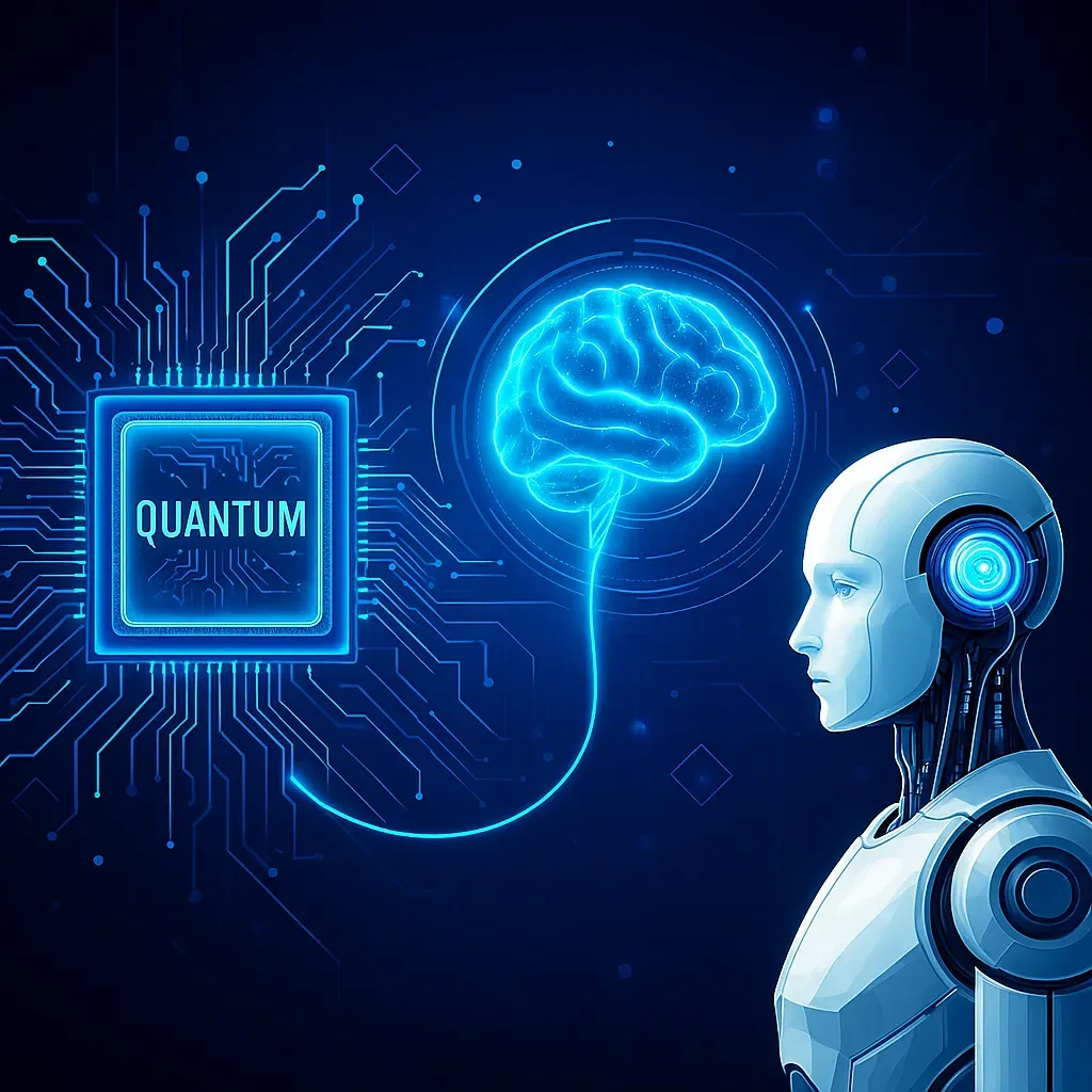 China future industries strategy quantum technology brain-computer interface illustration
