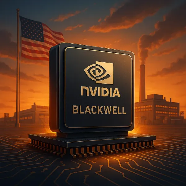 Nvidia Blackwell AI chip launch and US production announcement