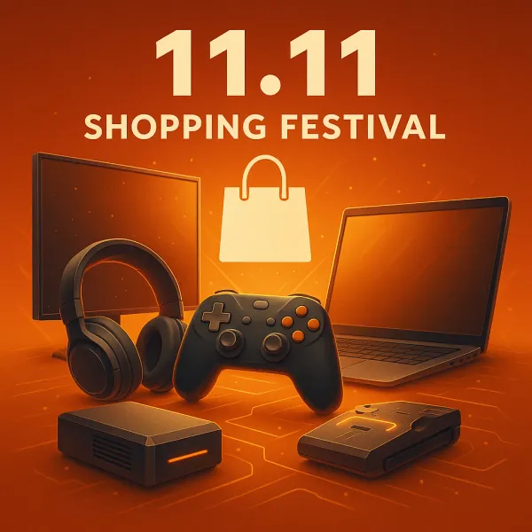 Singles Day 2025 technology product deals illustration