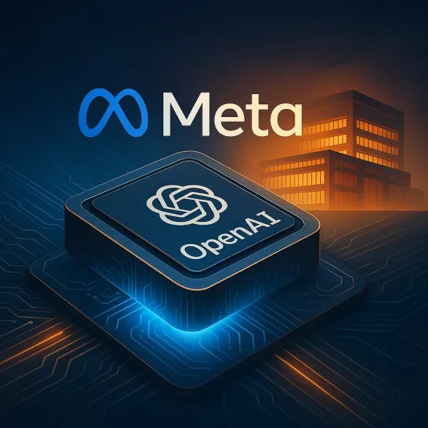Microsoft and OpenAI chip partnership and Meta data center investment plans