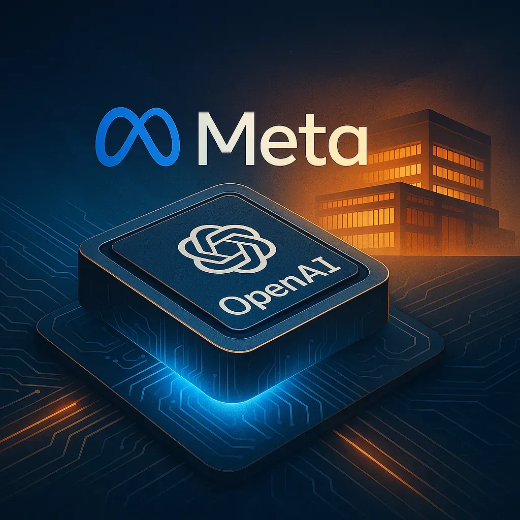 Microsoft and OpenAI chip partnership and Meta data center investment plans