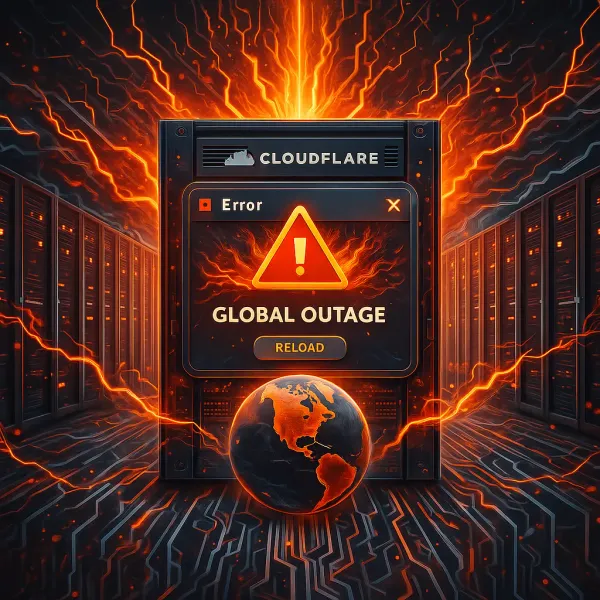 Cloudflare global outage affecting thousands of websites