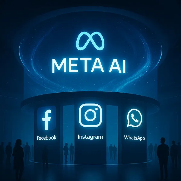 Meta Singapore AI showcase demonstrating social platform AI applications