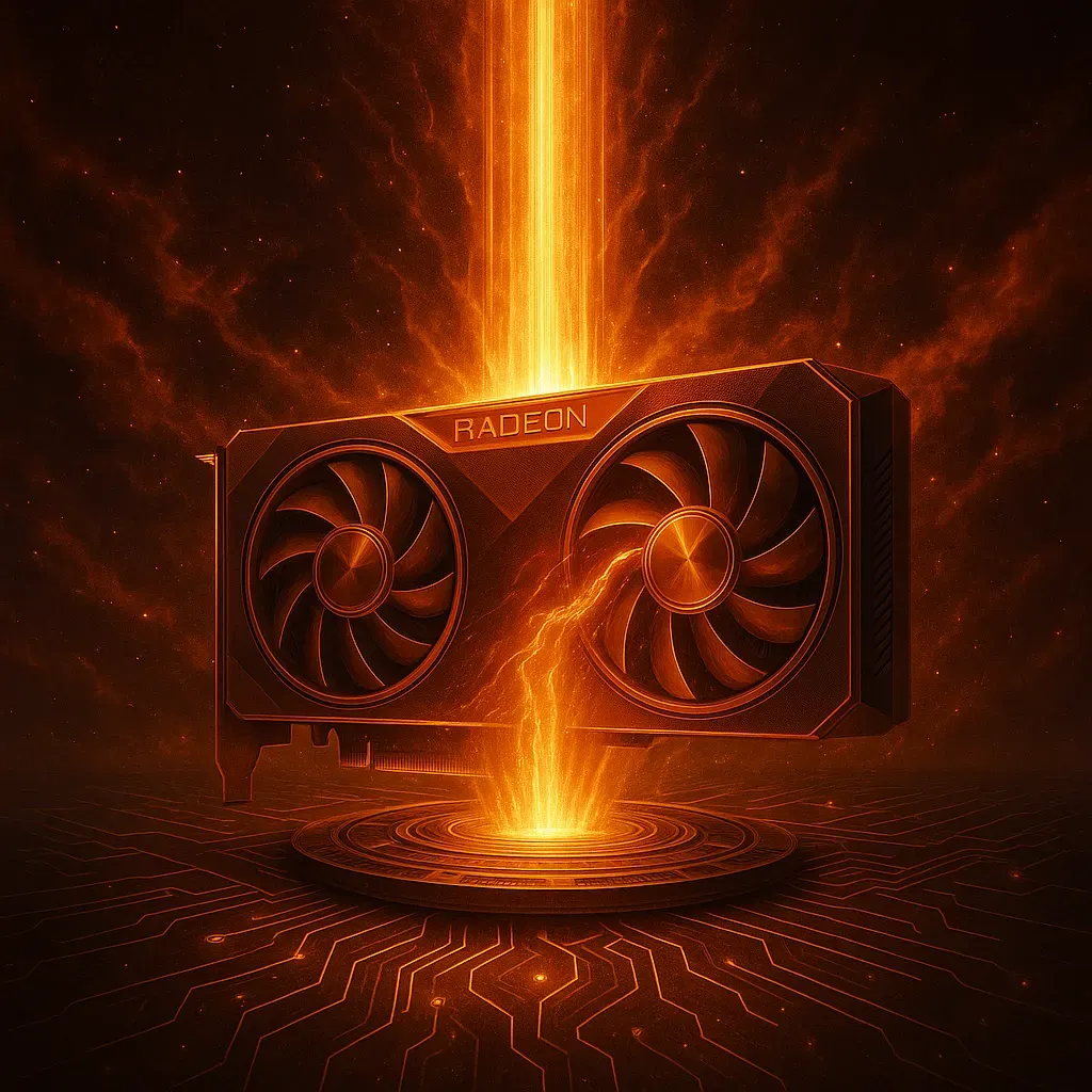 AMD FSR Redstone AI升頻技術示意圖