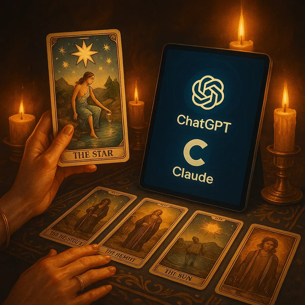AI Tarot Reading Guide ChatGPT Claude Tutorial