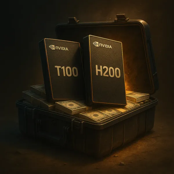 AI chip smuggling case law enforcement operation illustration