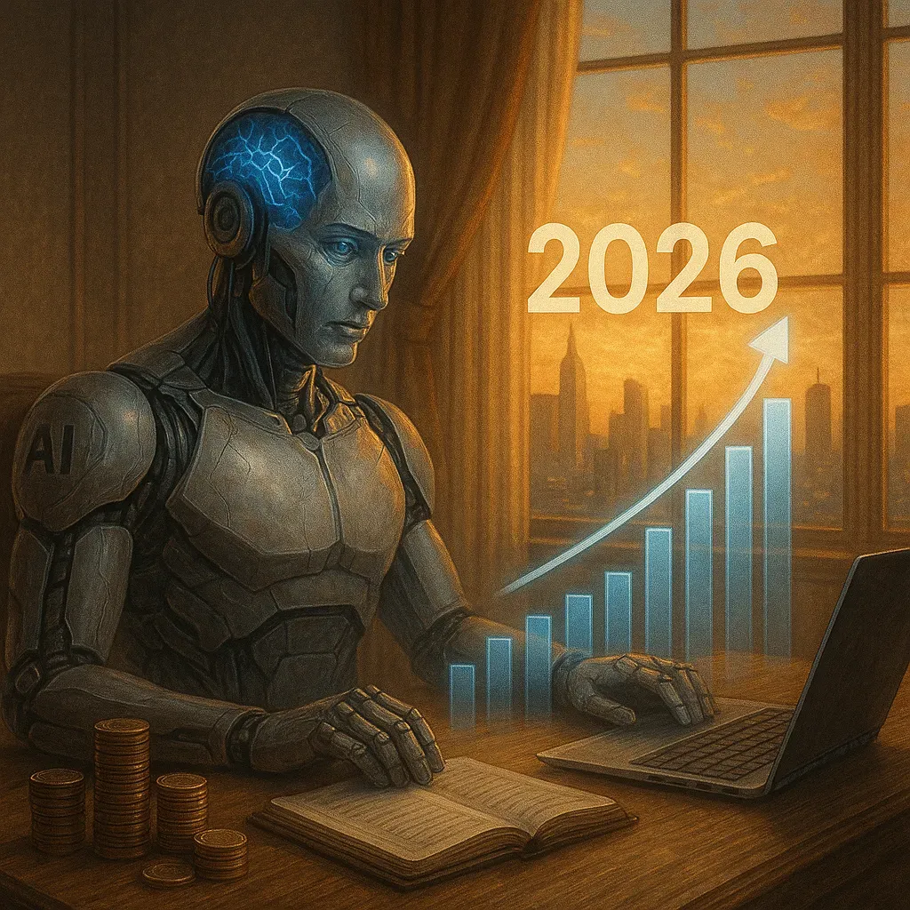 AI reshaping enterprise software industry illustration