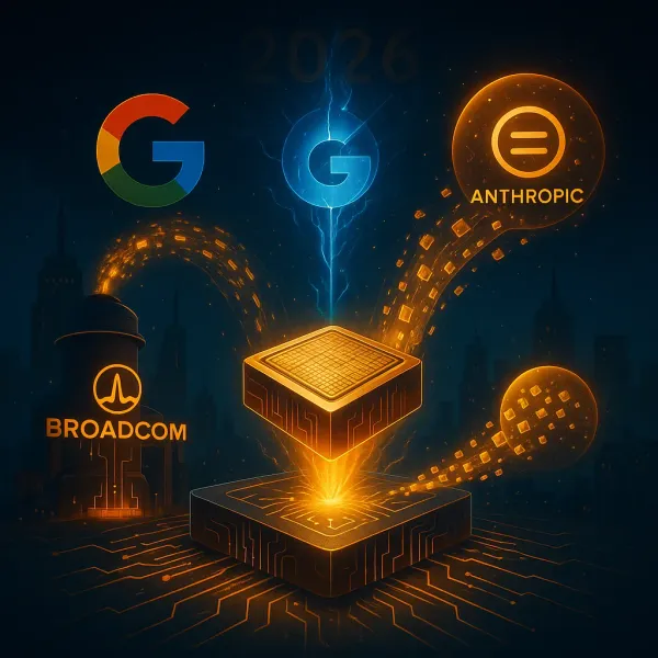 Broadcom Anthropic AI chip order