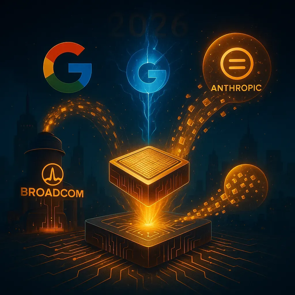 Broadcom Anthropic AI chip order