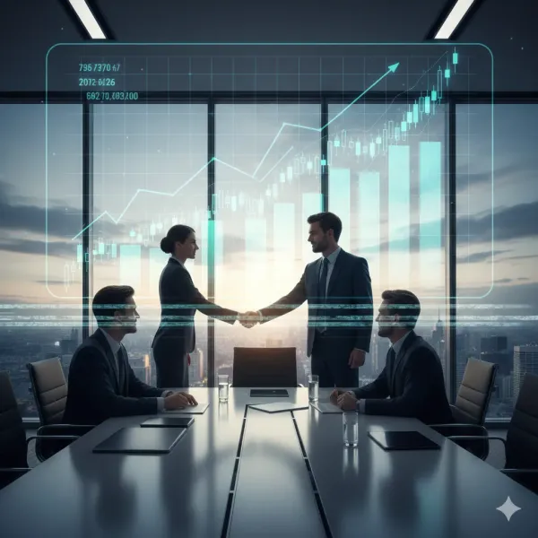 OpenAI 融資計畫與 AI 產業投資趨勢示意圖