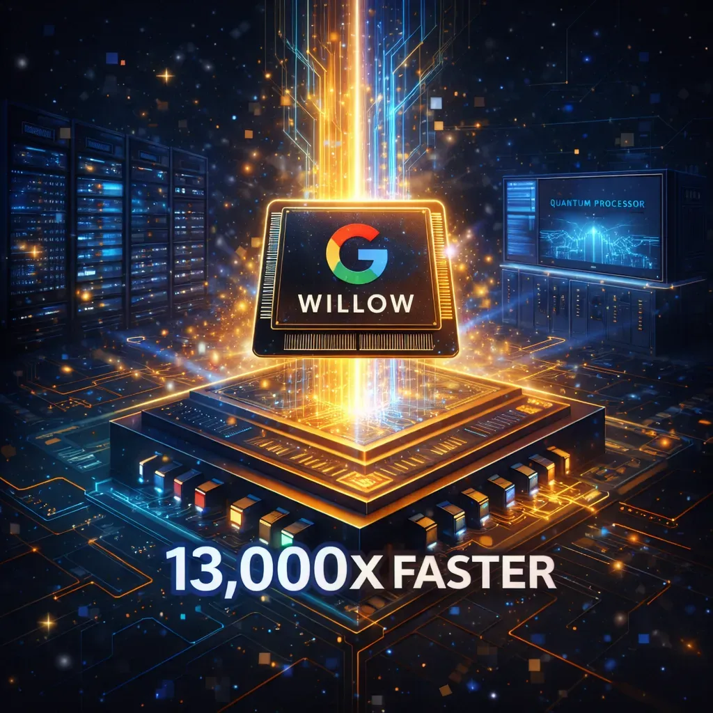 Google Willow量子晶片展示量子運算技術突破